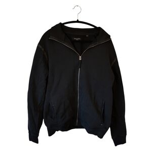 All Saints Black Zip-Up Size M